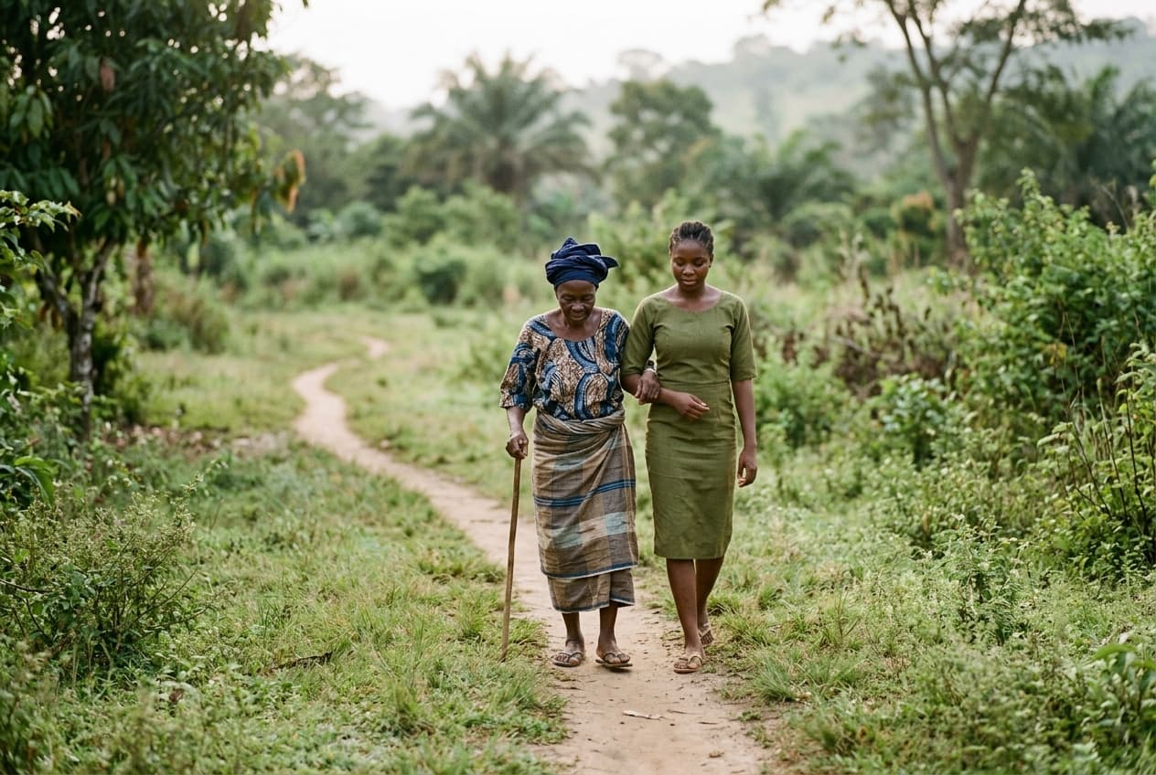 Generational connection on a path